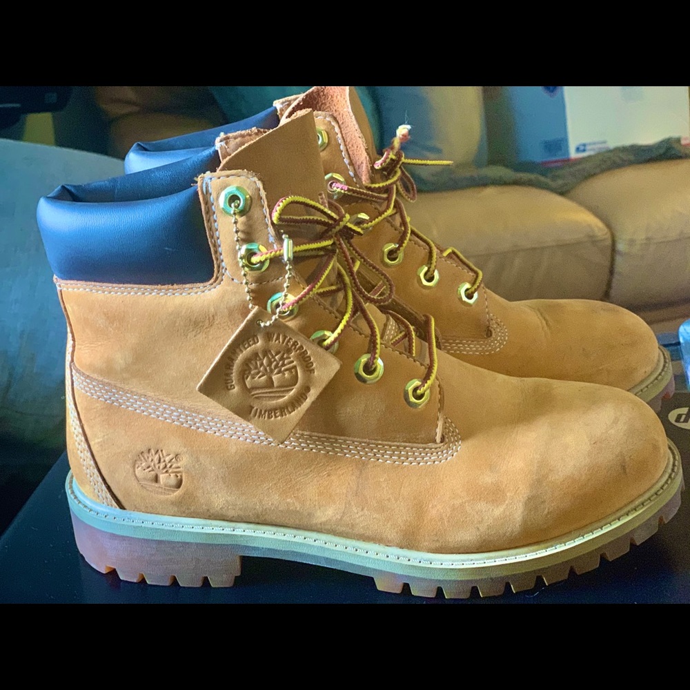 Timberland (leather) Boots Color Wheat Nubuck